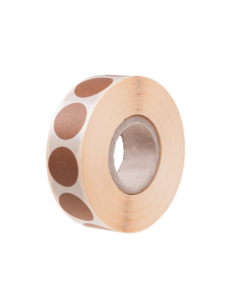 Self-adhesive Target Patches Brown 20mm 1000 pcs