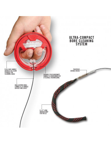 Real Avid Bore Boss .223/5.56mm AVBB223 rifle cleaning rope