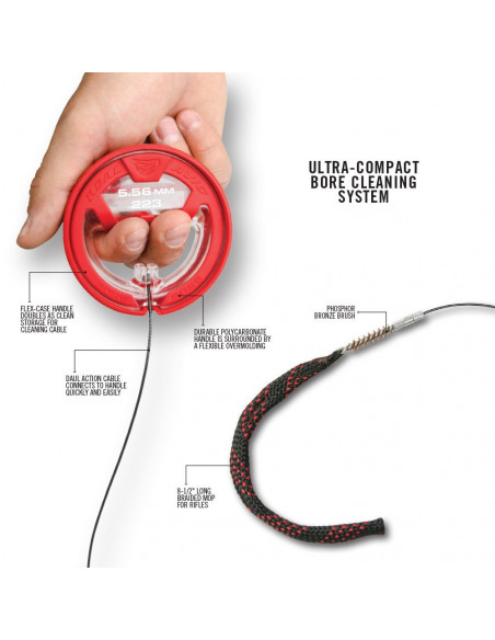 Real Avid Bore Boss .223/5.56mm AVBB223 rifle cleaning rope Real Avid Bore Boss .223/5.56mm AVBB223 rifle cleaning rope
