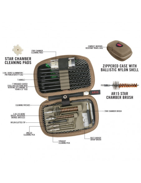 Real Avid Gun Boss AR15 cleaning kit AVGCKAR15 Real Avid Gun Boss AR15 cleaning kit AVGCKAR15