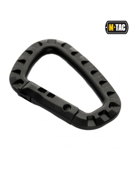 M-Tac Plastic Carabiner black M-Tac Plastic Carabiner black