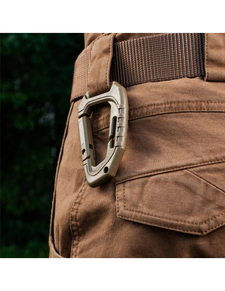 M-Tac Tactical Plastic Carabiner 93×55mm coyote M-Tac Tactical Plastic Carabiner 93×55mm coyote