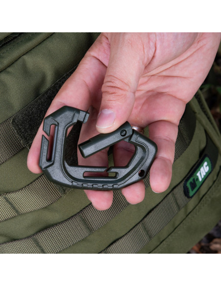 M-Tac taktinis plastikinis karabinas 93×55mm