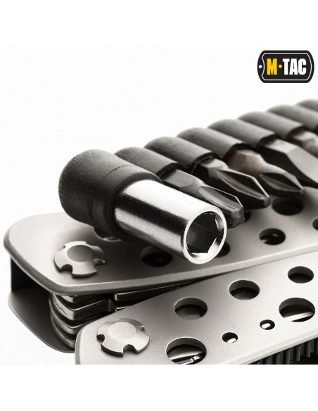 M-Tac Multitool Type 1 Silverdaugiafunkcinis įrankis M-Tac Multitool Type 1 Silverdaugiafunkcinis įrankis