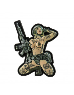 M-Tac Tactical Girl Tattoo Trident PVC Patch 51116106
