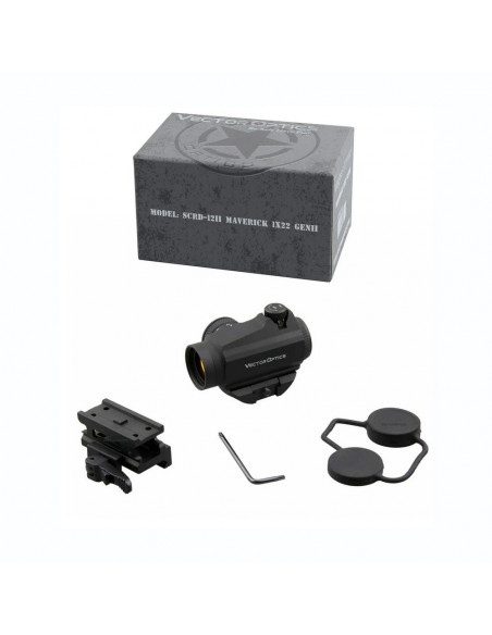 Vector Optics Maverick Red Dot Sight Gen.II 3 MOA SCRD-12II Vector Optics Maverick Red Dot Sight Gen.II 3 MOA SCRD-12II