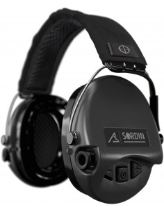 Sordin Supreme PRO by ACE Schakal Black hearing protectors 171084