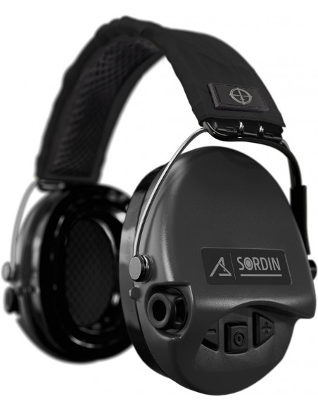 Sordin Supreme PRO by ACE Schakal Black hearing protectors 171084