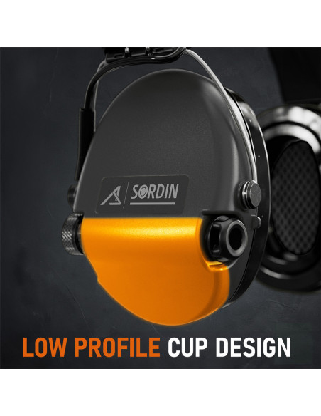 Sordin Supreme PRO by ACE Schakal Black hearing protectors 171084 Sordin Supreme PRO by ACE Schakal Black hearing protectors 171084