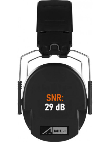 ACE Schakal MIL-I Black Ear Defenders earmuffs 161394