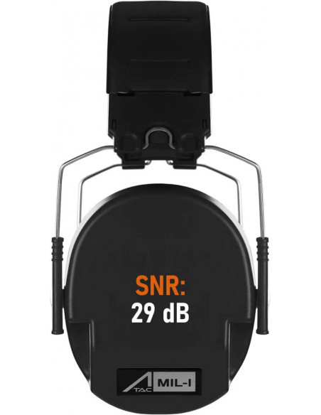 ACE Schakal MIL-I Black Ear Defenders earmuffs 161394 ACE Schakal MIL-I Black Ear Defenders earmuffs 161394