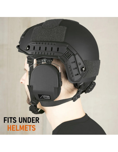 ACE Schakal MIL-I Black Ear Defenders earmuffs 161394