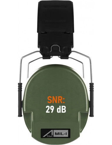 ACE Schakal MIL-I Green Ear Defenders earmuffs 161393