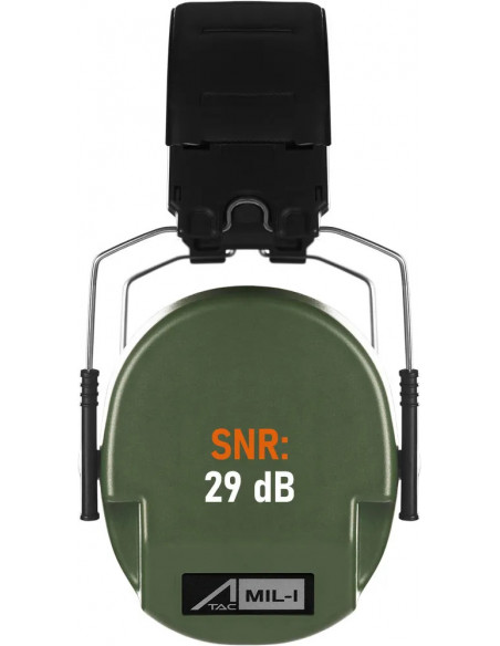 ACE Schakal MIL-I Green Ear Defenders earmuffs 161393 ACE Schakal MIL-I Green Ear Defenders earmuffs 161393
