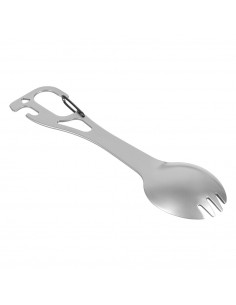 M-Tac Fork Spoon with Carabiner Stainless Steel 60011235