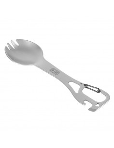 M-Tac Fork Spoon with Carabiner Stainless Steel 60011235 2