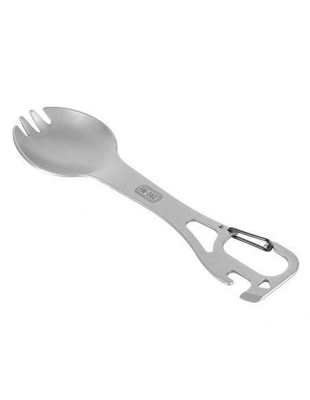 M-Tac Fork Spoon with Carabiner Stainless Steel Set 60011235 M-Tac Fork Spoon with Carabiner Stainless Steel Set 60011235