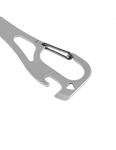 M-Tac Fork Spoon with Carabiner Stainless Steel Set 60011235