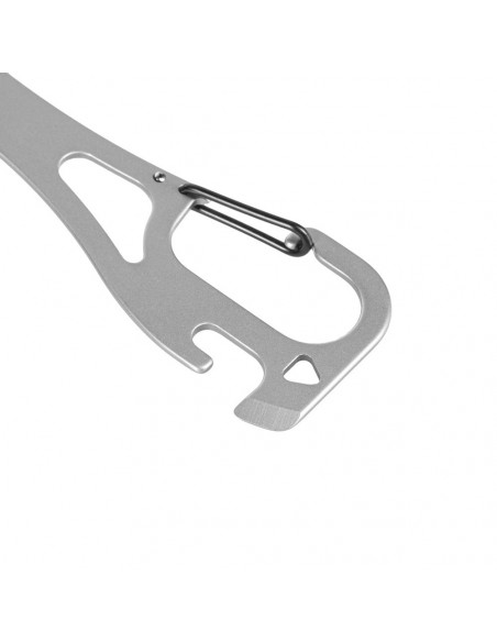 M-Tac Fork Spoon with Carabiner Stainless Steel Set 60011235 M-Tac Fork Spoon with Carabiner Stainless Steel Set 60011235