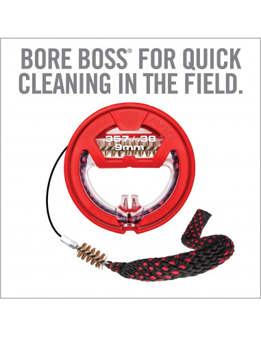 Real Avid Gun Boss Multi-Kit - .357 / .38 / 9 mm AVGBMK9MM ginklo valymo rinkinys