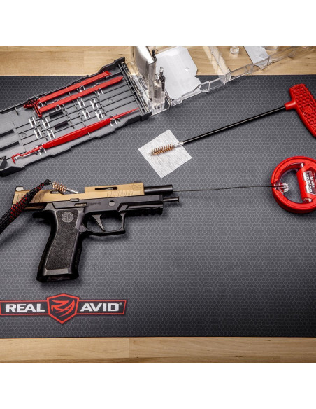 Real Avid Gun Boss Multi-Kit - .357 / .38 / 9 mm AVGBMK9MM ginklo valymo rinkinys
