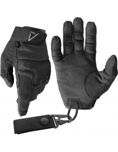 ACE Schakal Outdoor Gloves Tactical Gloves for Airsoft, Paintball & Shooting Black
