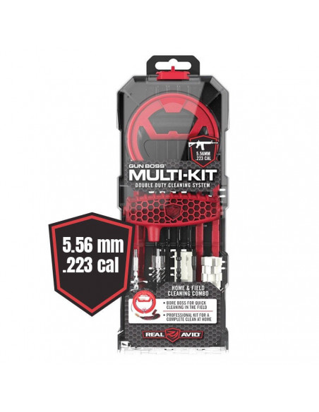 Real Avid Gun Boss Multi-Kit .223 / 5.56 mm ginklo valymo rinkinys AVGBMK223
