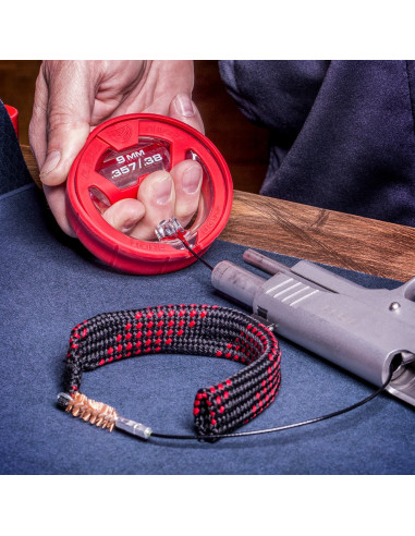 Real Avid Bore Boss .357 / .38 / 9mm AVBB9MM ginklo valymo virvė