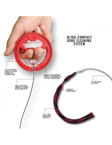 Real Avid Bore Boss .22 AVBB22 ginklo valymo virvė