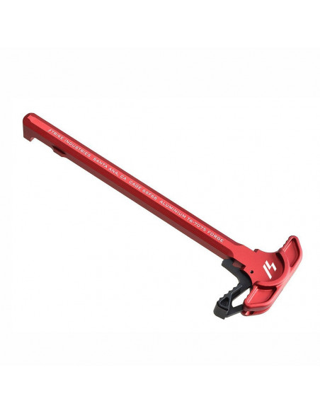 Strike Industries AR15 Charging Handle with Extended Latch SI-ARCH-EL red