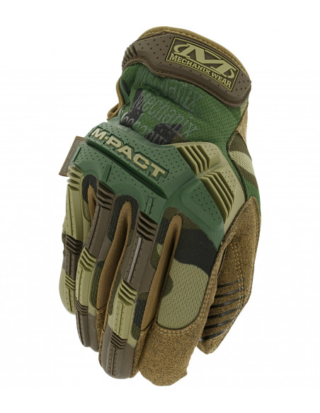 Mechanix M-Pact tactical gloves Woodland Camo