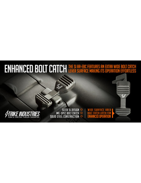 Strike Industries Enhanced Bolt Catch SI-AR-EBC Strike Industries Enhanced Bolt Catch SI-AR-EBC
