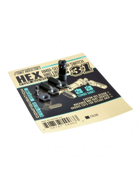 Strike Industries HEX Selector Switch 60/90 degree 3in1 AR safety switch