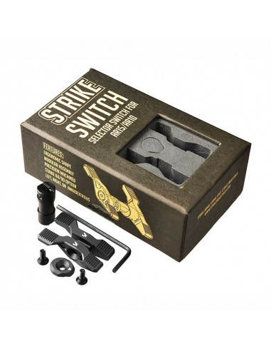 Strike Industries Strike Switch Modular AR Selektorius saugiklis Black AR-S-SS-BK