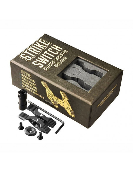 Strike Industries Strike Switch Modular AR Selektorius saugiklis Black AR-S-SS-BK