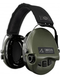 Sordin Supreme PRO by ACE Schakal Green hearing protectors