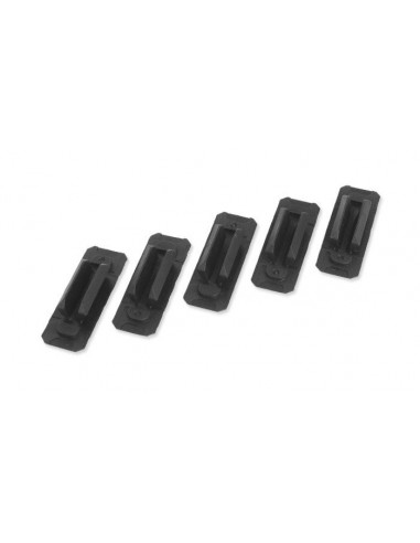 Strike Industries M-Lok Rail Covers 5 pcs Black MLOK-COVER-V2