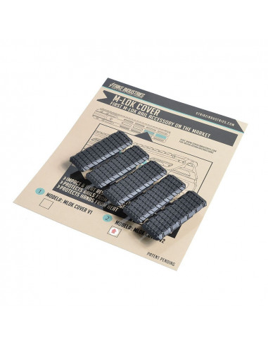 Strike Industries M-Lok Rail Covers 5 pcs Black MLOK-COVER-V2