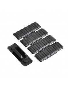 Strike Industries M-Lok Rail Covers 5 pcs Black MLOK-COVER-V2
