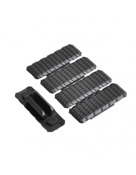 Strike Industries M-Lok Rail Covers 5 pcs Black MLOK-COVER-V2 Strike Industries M-Lok Rail Covers 5 pcs Black MLOK-COVER-V2
