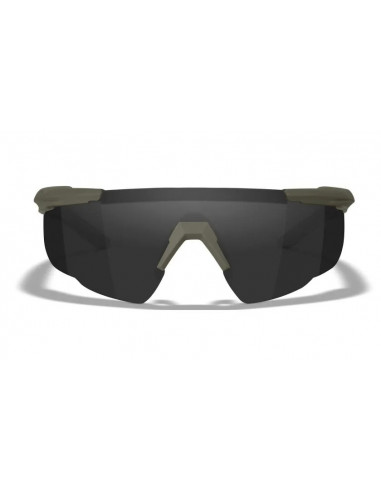 Wiley X Saber Advanced 308G OD Green glasses (3 shields)