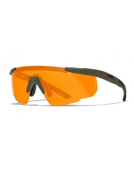 Wiley X Saber Advanced 308G OD Green glasses (3 shields) Wiley X Saber Advanced 308G OD Green glasses (3 shields)