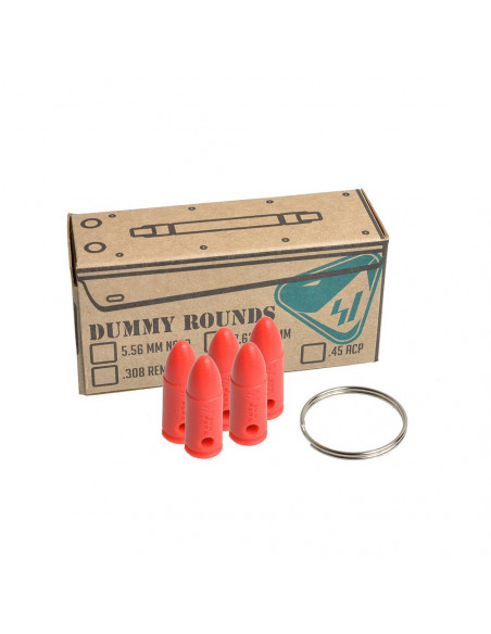 Strike Industries Dummy Round 9x19mm imitaciniai šoviniai 5 vnt SI DR-9mm