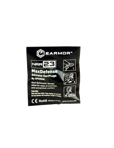 Earmor MaxDefense M04 Silicone Ear Plugs