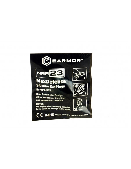 Earmor MaxDefense M04 Silicone Ear Plugs Earmor MaxDefense M04 Silicone Ear Plugs