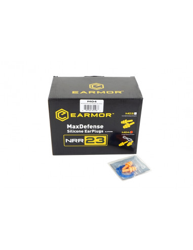 Earmor MaxDefense M04 Silicone Ear Plugs