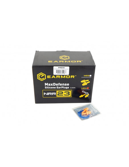 Earmor MaxDefense M04 Silicone Ear Plugs Earmor MaxDefense M04 Silicone Ear Plugs