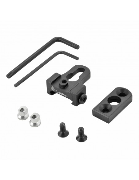 UTG QD Sling Swivel greito diržo atjungimo Picatinny KeyMod adapteris TL-SWPK01 UTG QD Sling Swivel greito diržo atjungimo Picatinny KeyMod adapteris TL-SWPK01