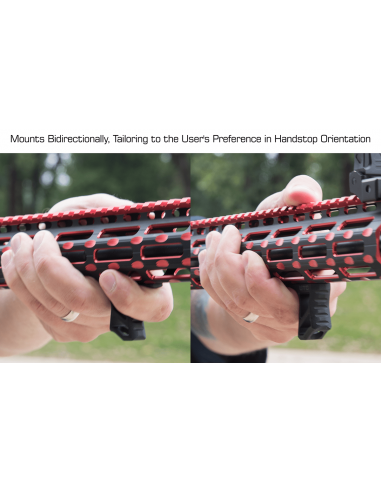 UTG Ultra Slim Handstop Grip M-LOK Black TL-HSM01