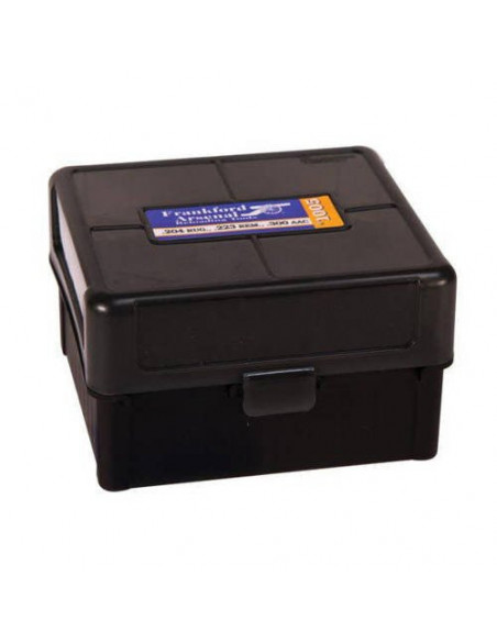 Frankford Arsenal Hinge-Top Ammo Box .204 Rug, .223 Rem, 300 BLK - 100 rounds #1005 Frankford Arsenal Hinge-Top Ammo Box .204 Rug, .223 Rem, 300 BLK - 100 rounds #1005